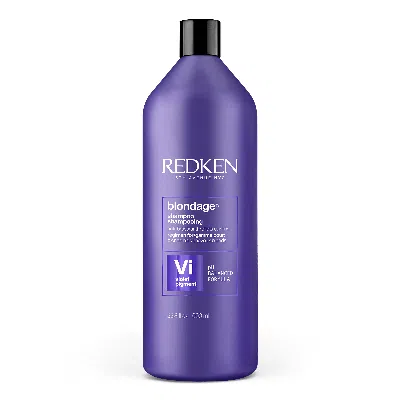 REDKEN BLONDAGE PURPLE TONING SHAMPOO FOR BLONDE HAIR