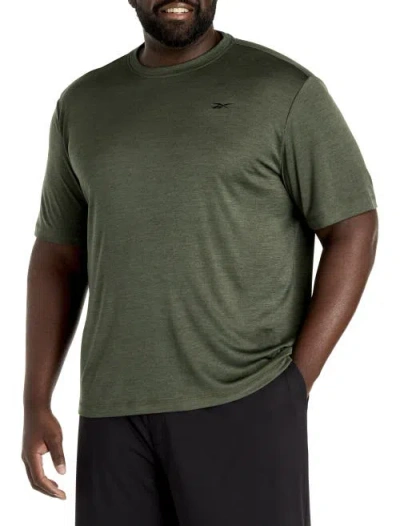 REEBOK REEBOK BIG & TALL ID TRAIN MELANGE PERFORMANCE TEE
