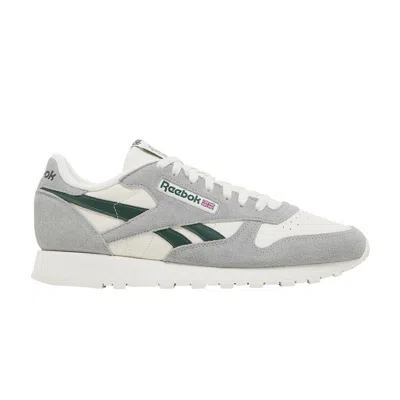 REEBOK CLASSIC LEATHER 'PURE GREY DARK GREEN'