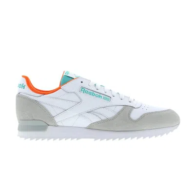 REEBOK CLASSIC LEATHER RIPPLE CLIP SU 'WHITE TEAL LAVA'