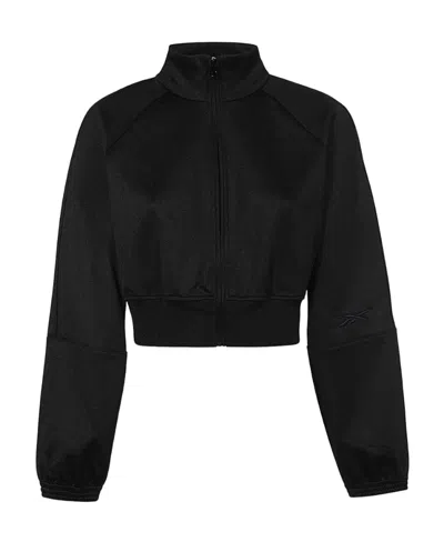 REEBOK REEBOK HIGH-NECK FULL-ZIP SWEATSHIRT