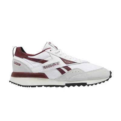 REEBOK LX 2200 'WHITE CLASSIC BURGUNDY'