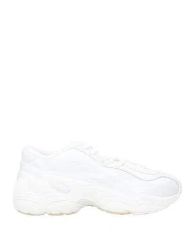 REEBOK REEBOK MAN SNEAKERS WHITE SIZE 9 TEXTILE FIBERS, SYNTHETIC FIBERS