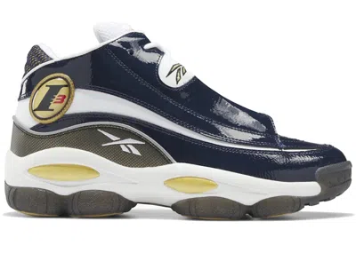 REEBOK MEN'S REEBOK THE ANSWER DMX GEORGETOWN (2023) SNEAKERS IN COLLEGIATE NAVY BLUE/FOOTWEAR WHITE/REEBOK