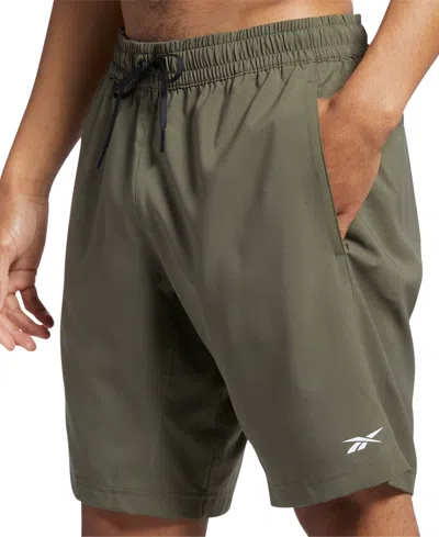 REEBOK MEN'S REGULAR-FIT 9" TRAINING SHORTS