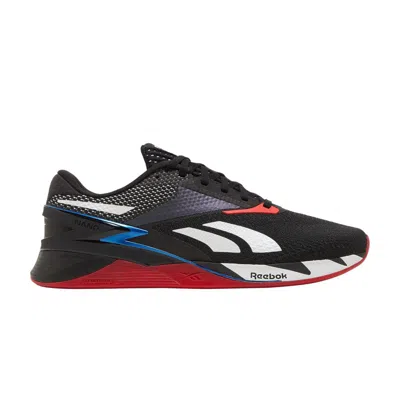 REEBOK NANO X3 'BLACK BLUE RED'
