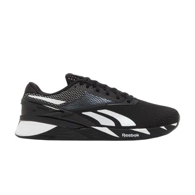 REEBOK NANO X3 'BLACK WHITE'