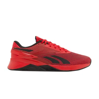 REEBOK NANO X3 'VECTOR RED BLACK'