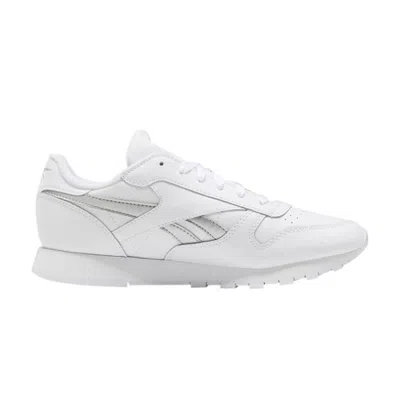 REEBOK WMNS CLASSIC LEATHER 'WHITE SILVER METALLIC'