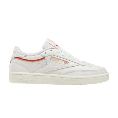 REEBOK WMNS CLUB C 85 'CHALK SUNBAKED ORANGE'