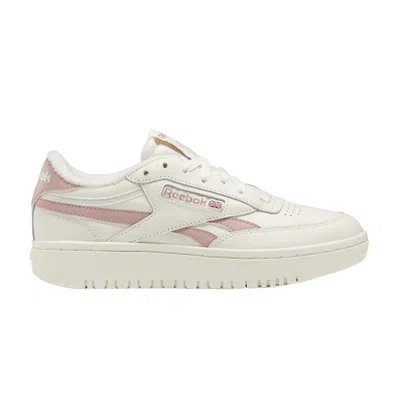 REEBOK WMNS CLUB C DOUBLE 'CHALK SMOKEY ROSE'