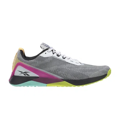 REEBOK WMNS NANO X1 GRIT 'WHITE BLACK PURSUIT PINK'