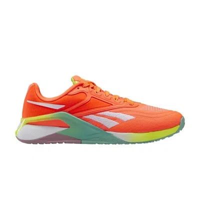 REEBOK WMNS NANO X2 'ORANGE FLARE ACID YELLOW'