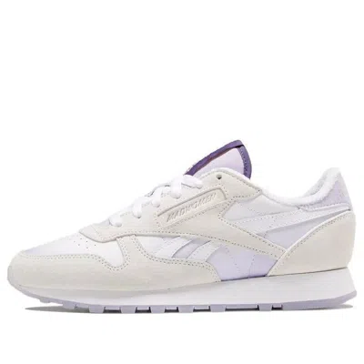 REEBOK (WMNS) REEBOK MADWOMAN X CLASSIC LEATHER 'WHITE PURPLE OASIS'