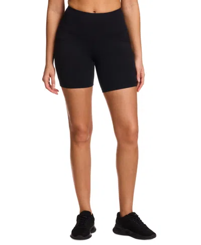 REEBOK WOMEN'S ID TRAIN HIGH-RISE STRETCH BIKE SHORTS