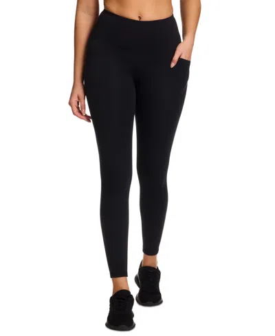 REEBOK WOMEN'S ID TRAIN POCKET HIGH-RISE ANKLE LEGGINGS
