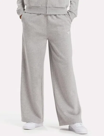 REEBOK WOMEN'S IDENTITY FLEECE WIDE LEG PANTS