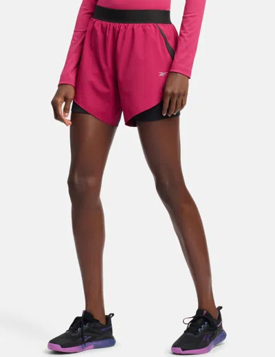 REEBOK WOMEN'S RUNNING 2 IN 1 SHORT