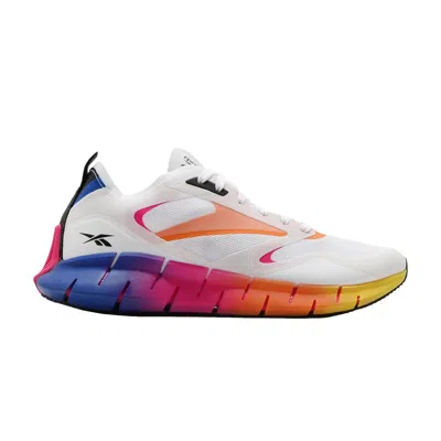 REEBOK ZIG KINETICA HORIZON 'WHITE PINK BLUE GRADIENT'