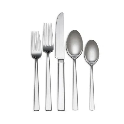 REED & BARTON COLE STAINLESS STEEL 65 PIECE FLATWARE SET, SERVICE FOR 12