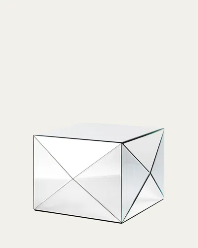 REFLECTIONS COPENHAGEN ENVELOPE MIRROR TABLE, SMALL