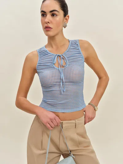 REFORMATION BELLA KNIT TOP IVORY XL