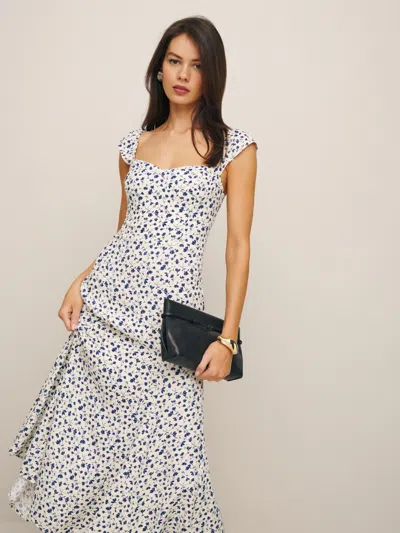 REFORMATION BRYSON DRESS IVORY 12