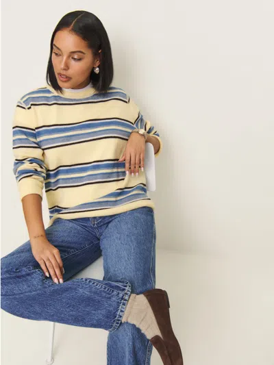 REFORMATION CASHMERE BOYFRIEND SWEATER