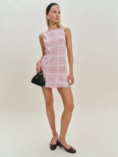 REFORMATION DALE DRESS PINK XL