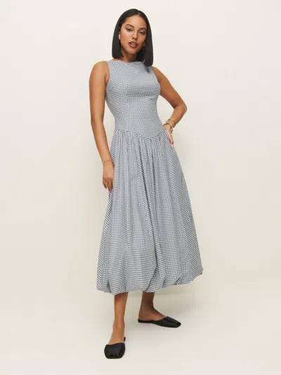 REFORMATION ELVIRA DRESS GREY 8