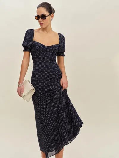 REFORMATION GLORIA DRESS BLUE 6