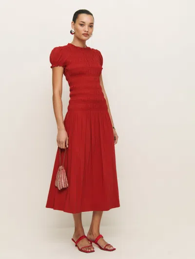 REFORMATION KIRIA DRESS RED 6