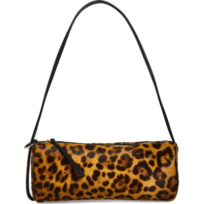 REFORMATION REFORMATION SIMONA SUEDE CYLINDER SHOULDER BAG