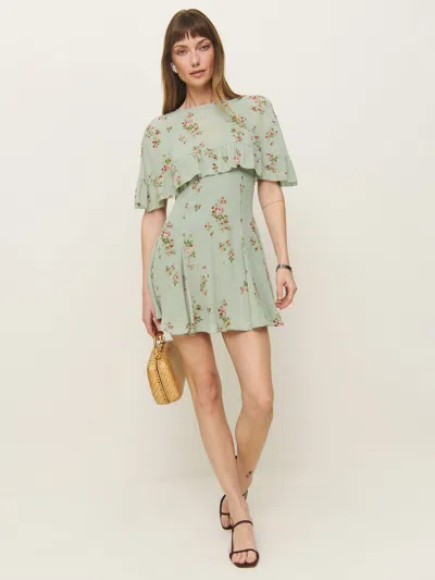REFORMATION ZELENA DRESS GREEN 4