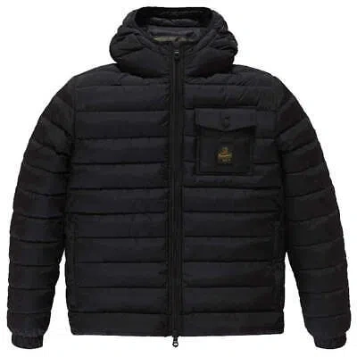 REFRIGIWEAR REFRIGIWEAR BLACK NYLON JACKET