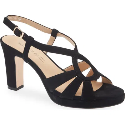 REGARDE LE CIEL REGARDE LE CIEL MARTINA SLINGBACK PLATFORM SANDAL