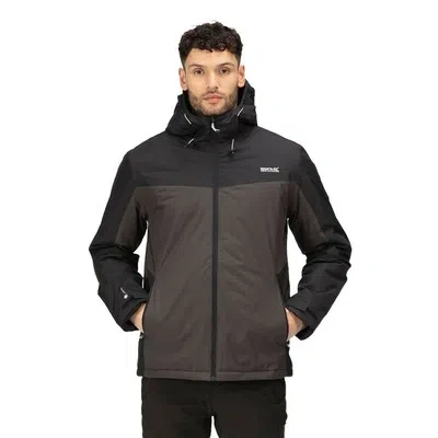 REGATTA REGATTA MENS VOLTER PROTECT II JACKET TOP BLACK SPORTS OUTDOORS FULL ZIP HOODED