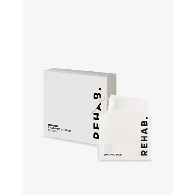 REHAB SHAMPOO SHEETS PACK OF 25