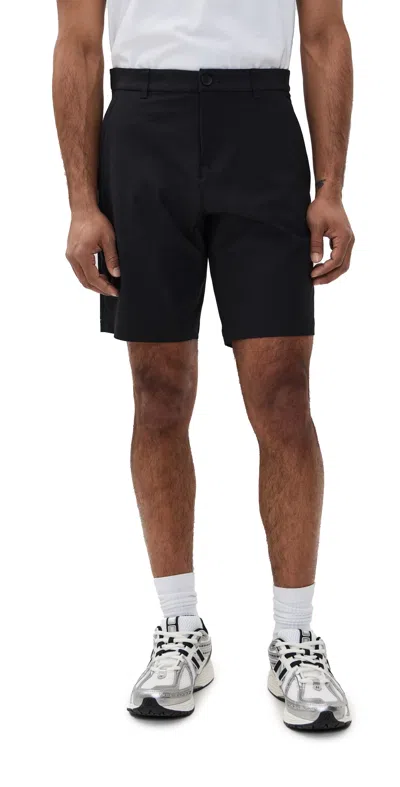 REIGNING CHAMP KNIT COACH'S STANDARD SHORTS 9 BLACK
