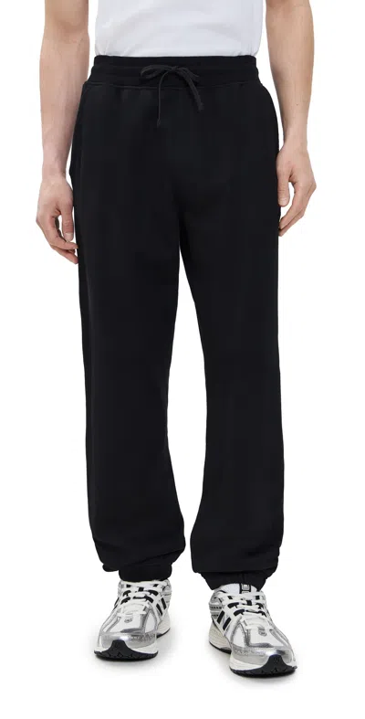 REIGNING CHAMP MID-WEIGHT TERRY CUFFED RELAXED SWEATPANTS BLACK