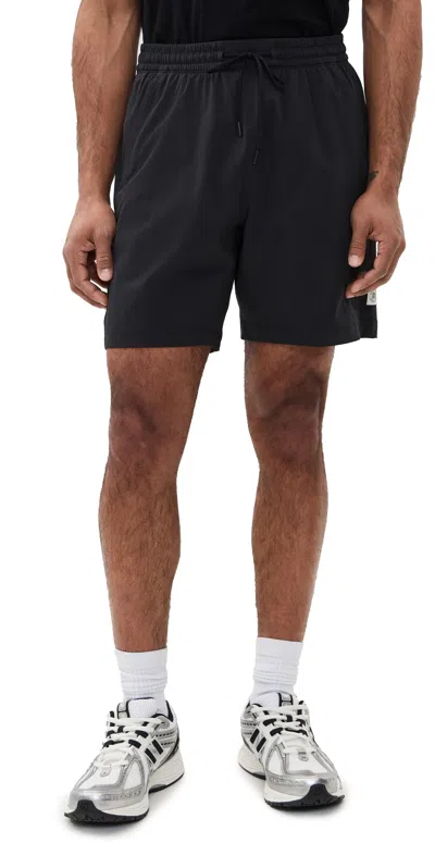 REIGNING CHAMP NYLON STANDARD TRAINING SHORTS 7 BLACK