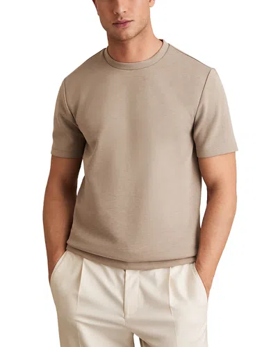 REISS BRADLEY INTERLOCK CREWNECK TEE
