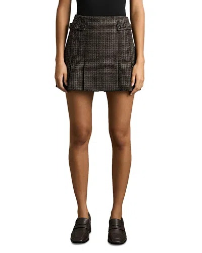 REISS ELLE TWEED MINI SKIRT