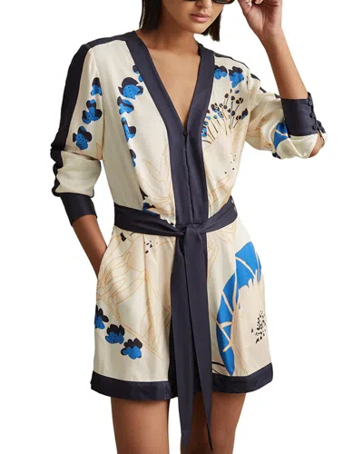 REISS ISABELLA PRINTED PLAYSUIT