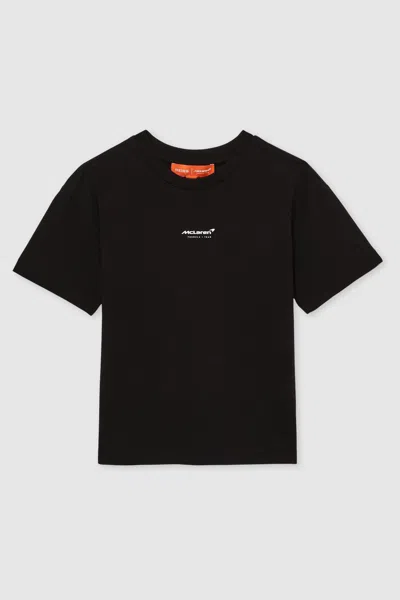 REISS MCLAREN BLACK MCLAREN F1 TEAM MELBOURNE UNISEX FIT T-SHIRT