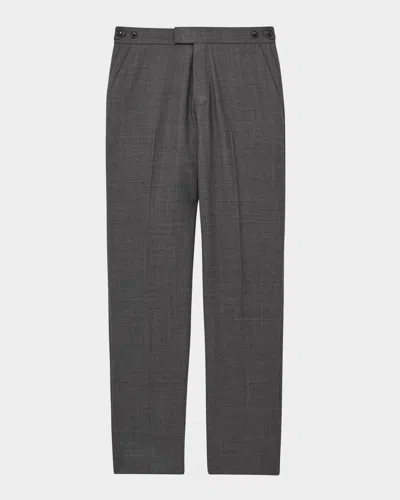 REISS MEN'S MALIBU TEXTURED TROUSERS