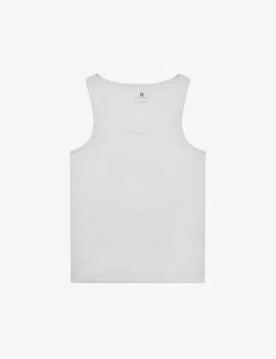 REISS MENS REISS VINNIE CREWNECK STRETCH-COTTON VEST