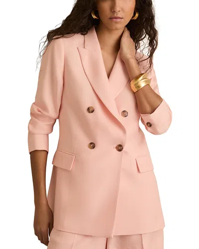 REISS PETITES MAGNA DOUBLE BREASTED SUIT JACKET