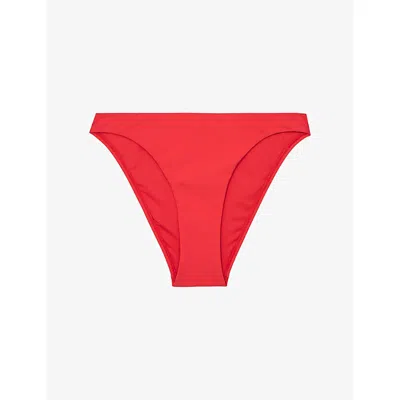 REISS WOMENS REISS CARINA MID-RISE BIKINI BRIEFS
