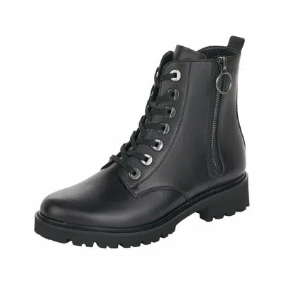 REMONTE S2K REMONTE DAMEN STIEFELETTEN SCHNÜRSTIEFELETTE WARMFUTTER D8671-01 SCHWARZ
